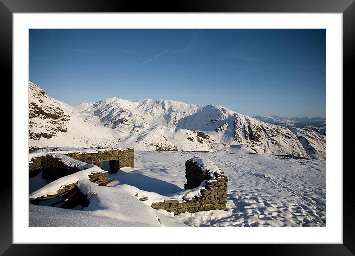 Coppermines Framed Mounted Print by Simon Wrigglesworth