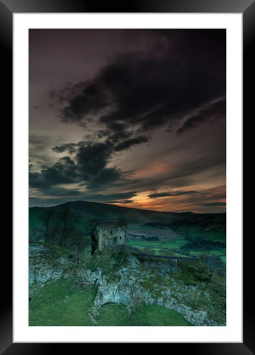 Peveril Castle 3 Framed Mounted Print by Paul Andrews