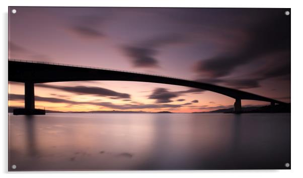 Skye Bridge After Sunset Acrylic by Grant Glendinning