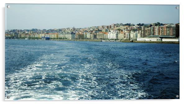 View of Santander,Spain Acrylic by Igor Krylov