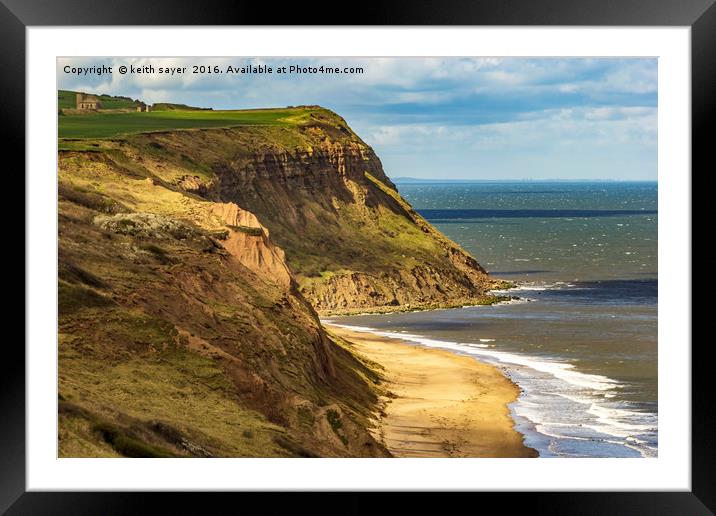 Imposing Cliffs Framed Mounted Print by keith sayer