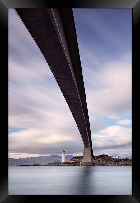 Neath the Skye Bridge Framed Print by Grant Glendinning