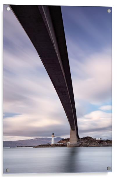 Neath the Skye Bridge Acrylic by Grant Glendinning