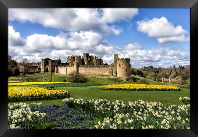 Alnwick Castle Framed Print by Northeast Images