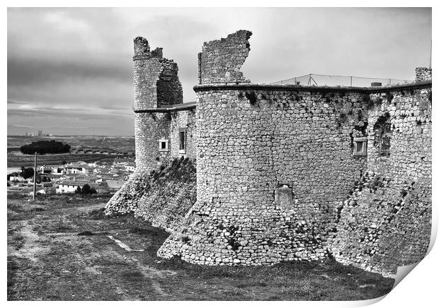 Castle of Chinchon Print by Igor Krylov