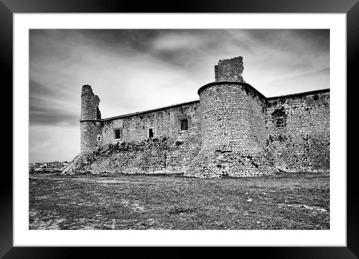 Castle of Chinchon Framed Mounted Print by Igor Krylov