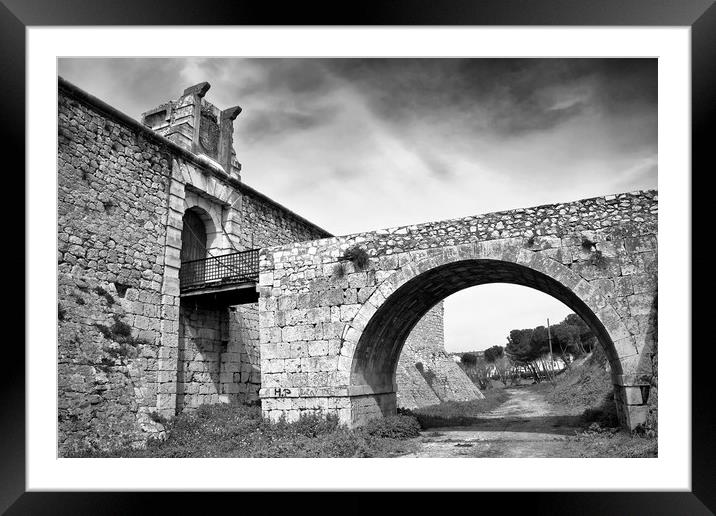 Castle of Chinchon, Spain Framed Mounted Print by Igor Krylov