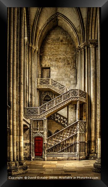 Rouen Cathedral Framed Print by David Oxtaby  ARPS