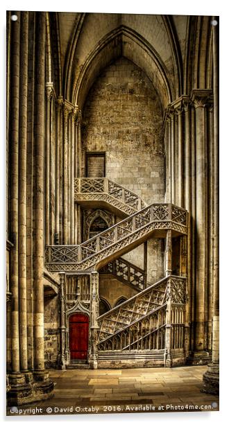 Rouen Cathedral Acrylic by David Oxtaby  ARPS