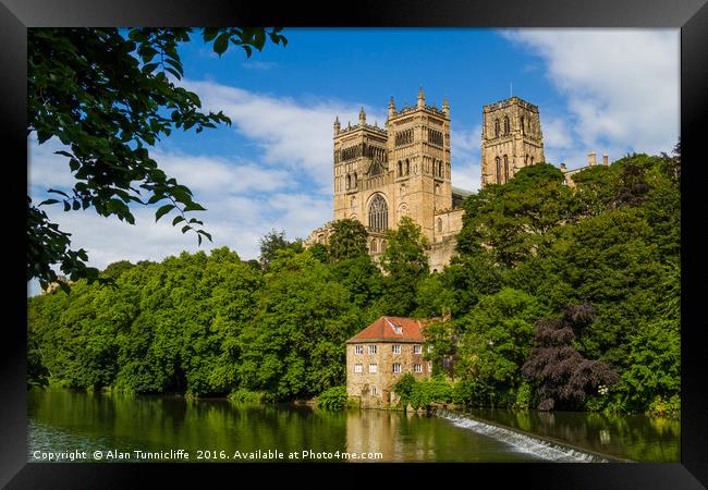 Durham Cathedral Framed Print by Alan Tunnicliffe