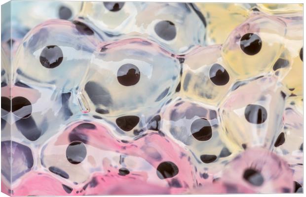 Abstract Frogspawn          Canvas Print by chris smith