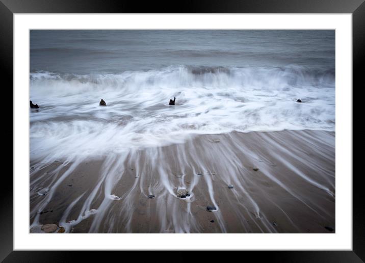 Tranquil waters Framed Mounted Print by chris smith