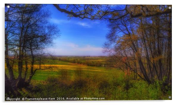 Spring in the Jewel of the Weald  Acrylic by Framemeplease UK