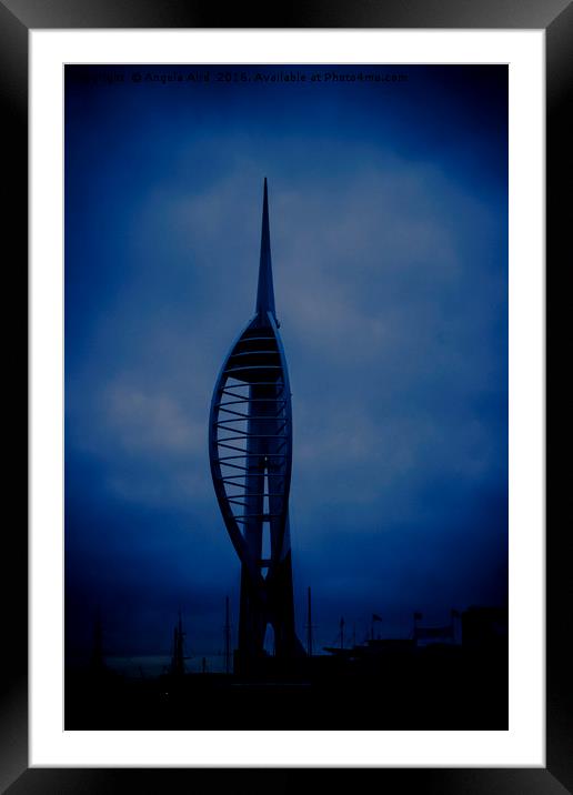 Spinnaker  Framed Mounted Print by Angela Aird
