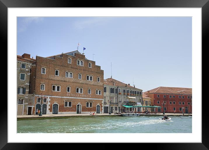 Venice, Italy. Framed Mounted Print by Ian Middleton