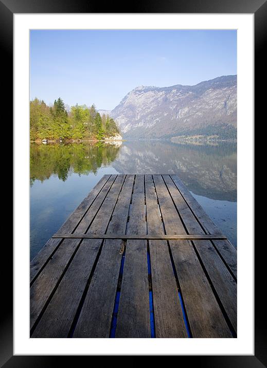 Visions of Bohinj Framed Mounted Print by Ian Middleton