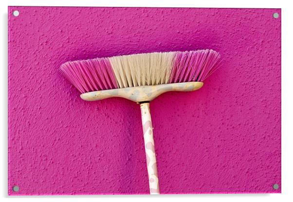 Broom Acrylic by Carlo Macinai