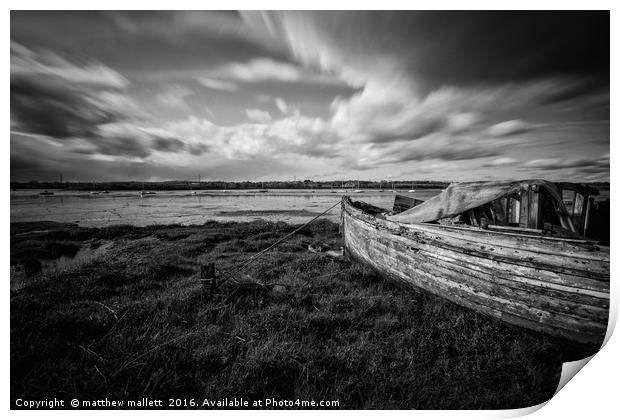 The Manningtree Front Collection 3 Print by matthew  mallett