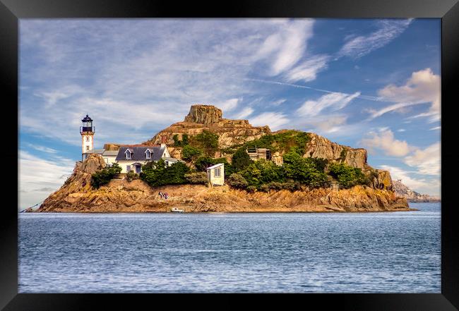 Ile Louet Framed Print by Wight Landscapes