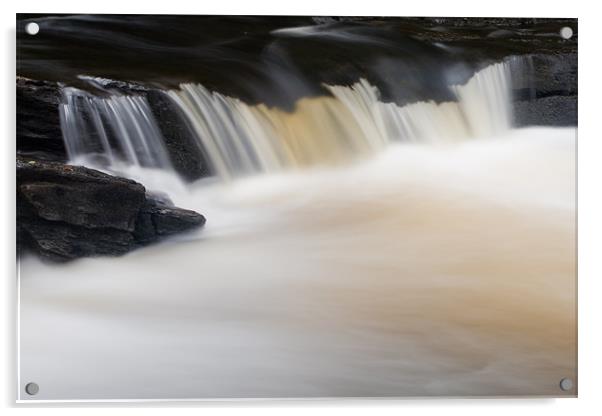 The Falls of Dochart Acrylic by Simon Wrigglesworth