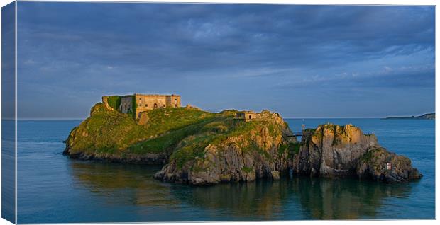 St Catherine's Island Canvas Print by Mark Robson