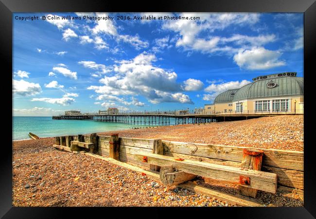 Worthing Pier 2 Framed Print by Colin Williams Photography