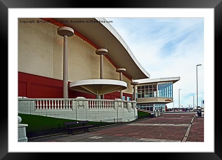 New Brighton Floral Pavilion Framed Mounted Print by Frank Irwin