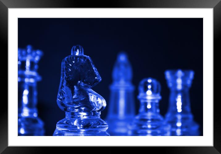 Chess  Framed Mounted Print by chris smith