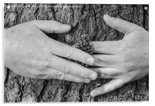 Tree Hug Acrylic by GBR Photos