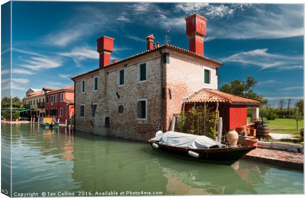 Torcello, Venice Canvas Print by Ian Collins