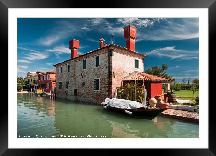 Torcello, Venice Framed Mounted Print by Ian Collins