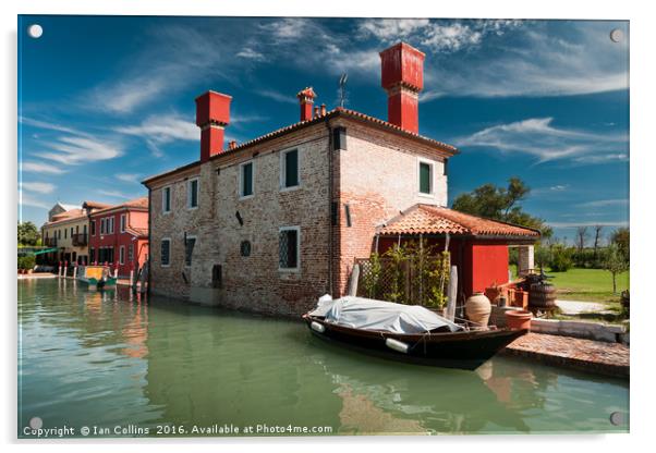 Torcello, Venice Acrylic by Ian Collins