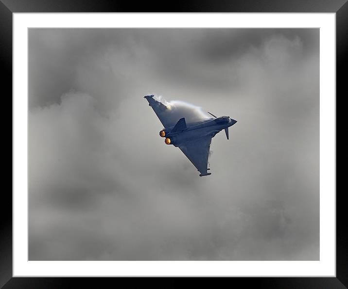 Typhoon Framed Mounted Print by anthony redgrift