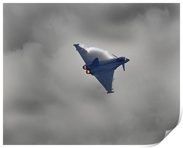 Typhoon Print by anthony redgrift