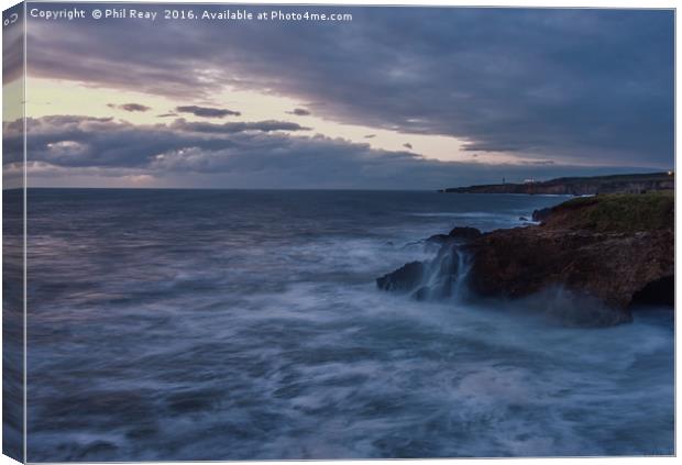 Stormy seas Canvas Print by Phil Reay