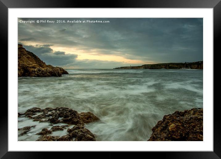A break in the cloud Framed Mounted Print by Phil Reay