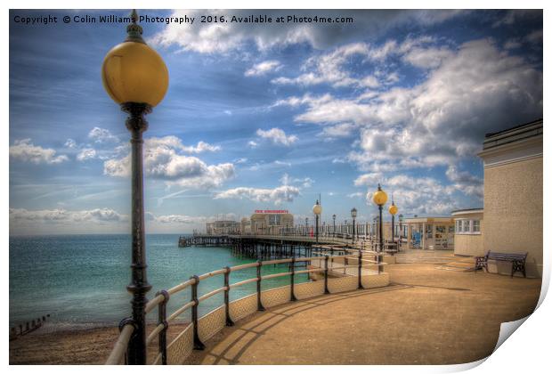 Worthing Pier 3 Print by Colin Williams Photography