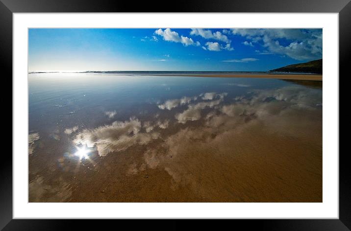 Reflections Framed Mounted Print by Mark Robson