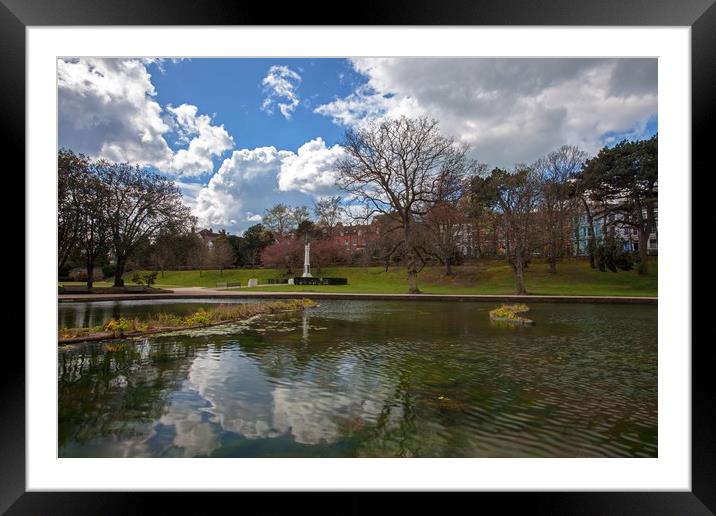 A walk in the park Framed Mounted Print by Stephen Prosser
