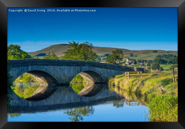Arches over the Ure Framed Print by David Irving