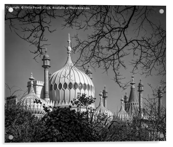 Brighton Royal Pavilion Dome Acrylic by Philip Pound