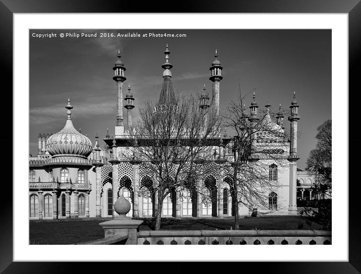 Brighton Royal Pavilion Framed Mounted Print by Philip Pound