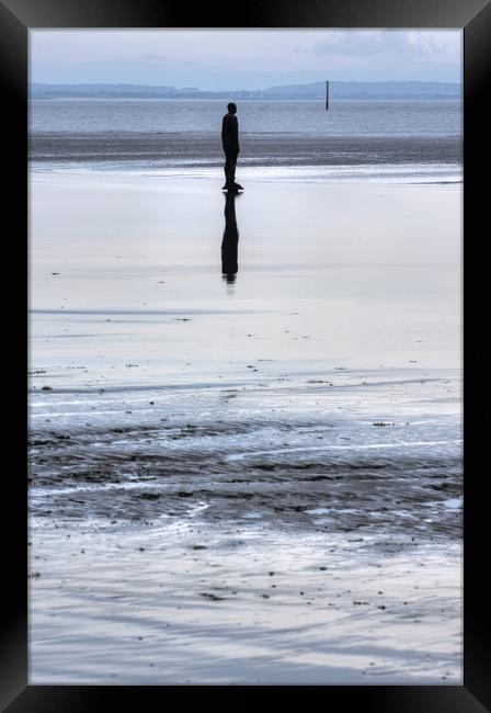 A Lonely Statue Framed Print by Jessica Leader