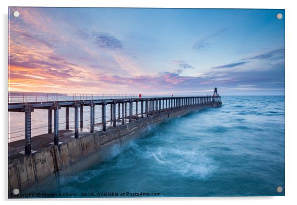 Whitby Galore Acrylic by Martin Williams