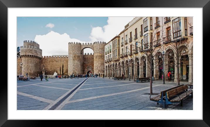 Castle of Avila Framed Mounted Print by Igor Krylov