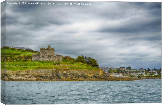 Approaching St. Mawes Canvas Print by Linsey Williams