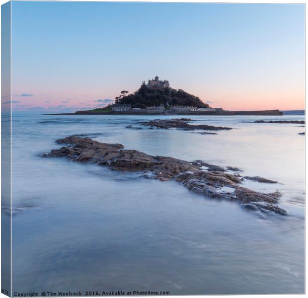 St Michael's Mount, Cornwall Canvas Print by Tim Woolcock