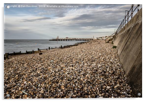 Herne Bay Grit Acrylic by Dan Davidson