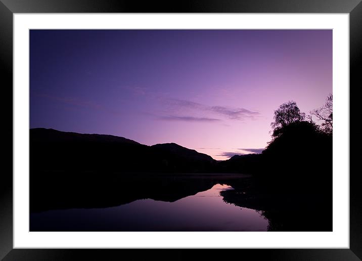 A Coniston Dawn Framed Mounted Print by Simon Wrigglesworth