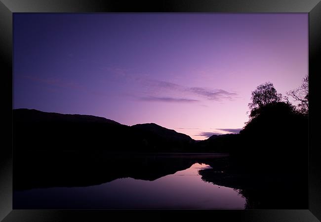 A Coniston Dawn Framed Print by Simon Wrigglesworth